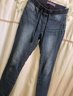 Gloria Vanderbilt Women's Skinny Jeans in Dark Blue Wash
